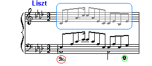 Liszt: Liebeslied (3 K)